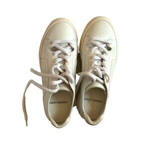 Pierre Hardy 104 White Calfskin Leather Sneakers Men's 9 EU 39 Made in Portugal